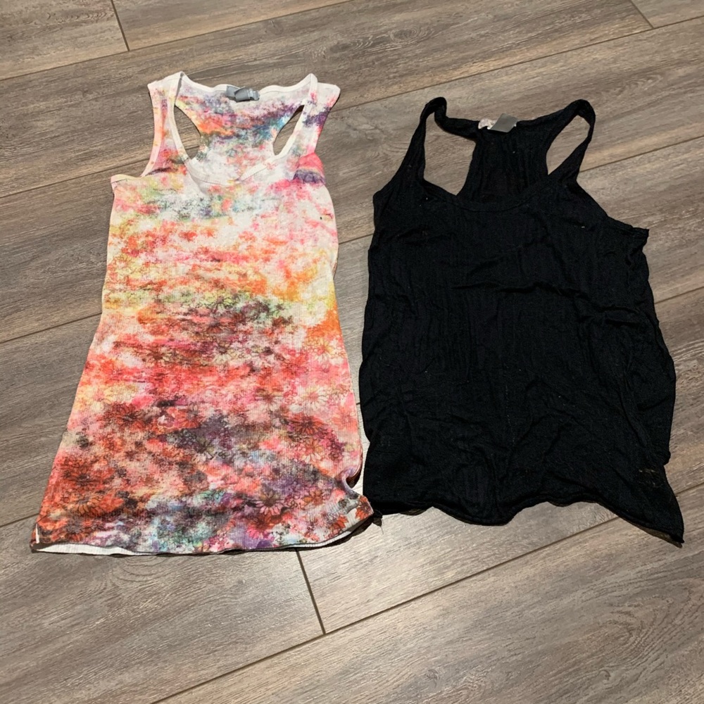 EUC Cute Sheer Tank Tops